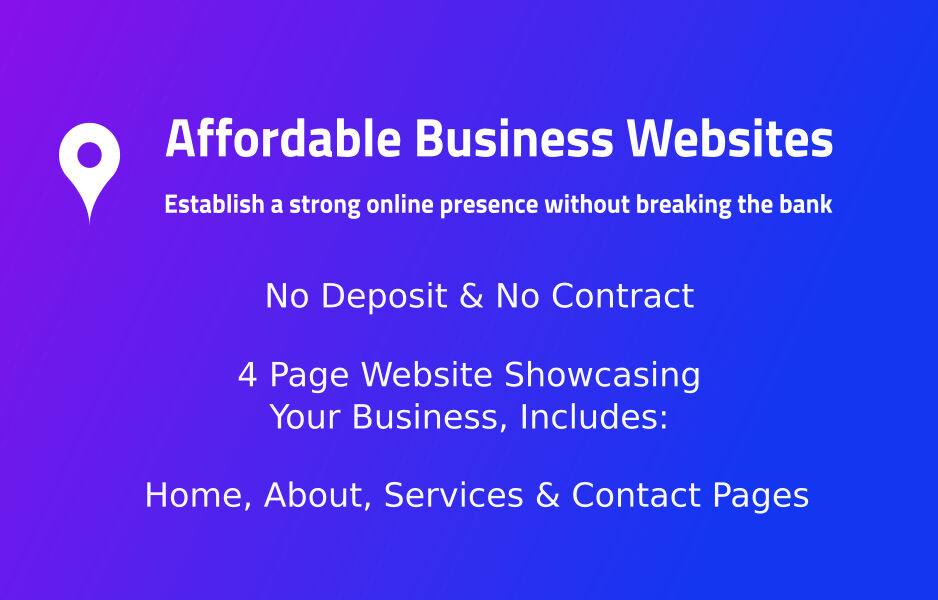 Affordable and Hassle-Free Websites from £15/month Establish a strong online presence without breaking the bank. No Long Term Contracts – Get started today